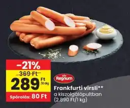 Spar Frankfurti virsli ajánlat