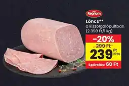 Spar Regnum Löncs ajánlat