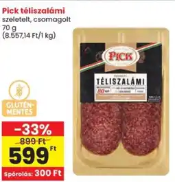 Spar Pick téliszalámi ajánlat
