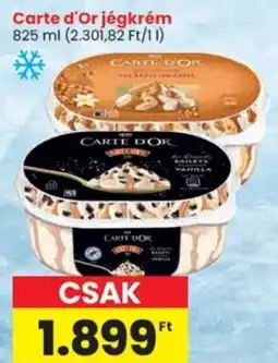 Spar Carte d'Or jégkrém ajánlat