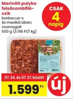 Spar Marinált pulyka felsőcombfilé-csík ajánlat