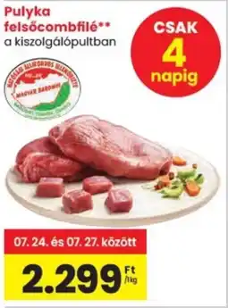 Spar Pulyka felsőcombfilé ajánlat