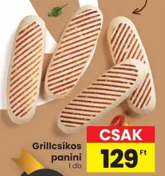 Spar Grillcsíkos panini ajánlat