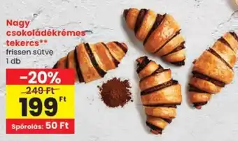 Spar Nagy csokoládékrémes tekercs ajánlat