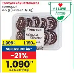 Spar Tornyos kókusztekercs ajánlat