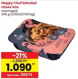 Spar Heppy Chef bácskai rizses hús ajánlat
