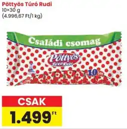 Spar Pöttyös Túró Rudi ajánlat