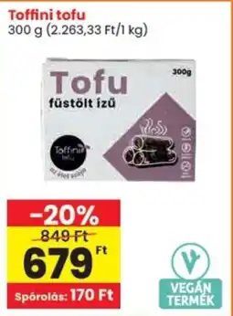 Spar Toffini tofu ajánlat