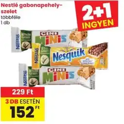 Spar Nestlé gabonapehely-szelet ajánlat