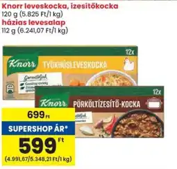 Spar Knorr leveskocka, ízesítőkocka ajánlat