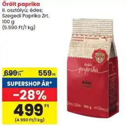 Spar Őrölt paprika ajánlat