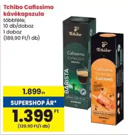 Spar Tchibo Cafissimo kávékapszula ajánlat