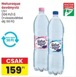 Spar Naturaqua ásványvíz ajánlat
