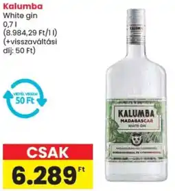 Spar Kalumba White gin ajánlat