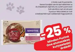 Purina One alutasakos kutyaeledel