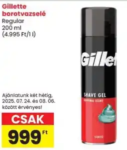 Spar Gillette borotvazselé ajánlat