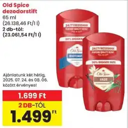Spar Old Spice dezodorstift ajánlat