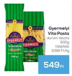 GRoby Gyermelyi Vita Pasta ajánlat