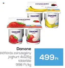 GRoby Danone élőflórás zsírszegény joghurt ajánlat
