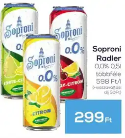 GRoby Soproni Radler 0,0% ajánlat