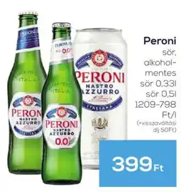GRoby Peroni sör ajánlat