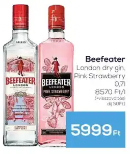 GRoby Beefeater London dry gin, Pink Strawberry ajánlat