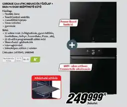 MediaMarkt Gorenje G1601FMC indukciós főzőlap + BSA6747DCWI beépíthető sütő ajánlat