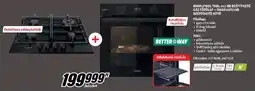 MediaMarkt Whirlpool TKRL 661 NB beépíthető gáz főzőlap + OMSR58CU1SB beépíthető sütő ajánlat