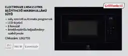 MediaMarkt Electrolux LMS4253TMK beépíthető mikrohullámú sütő ajánlat