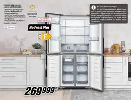 MediaMarkt Gorenje NRM 8182 MX 4 ajtós hűtőszekrény ajánlat