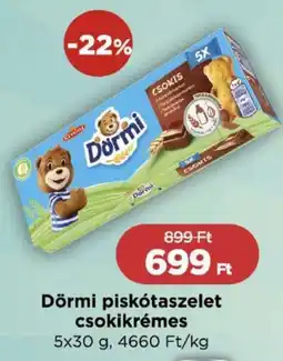 Real Dörmi piskótaszelet csokikrémes ajánlat