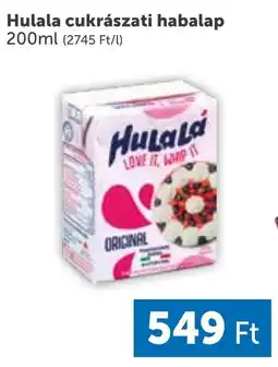PRIVÁT Hulala cukrászati habalap ajánlat