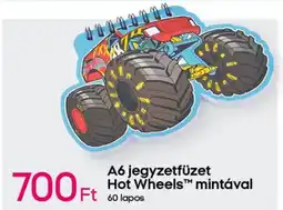 Pepco A6 jegyzetfüzet Hot Wheels™ mintával ajánlat