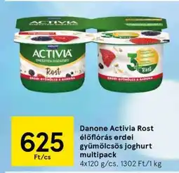 Tesco Danone Activia Rost ajánlat