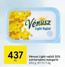 Tesco Vénusz Light vajízú margarin ajánlat