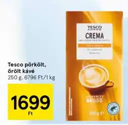 Tesco Tesco pörkölt, őrölt kávé ajánlat