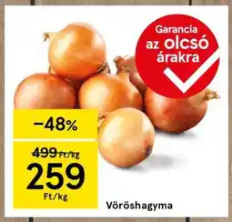 Tesco Vöröshagyma ajánlat