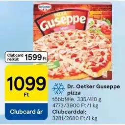 Tesco DR. OETKER Guseppe pizza ajánlat