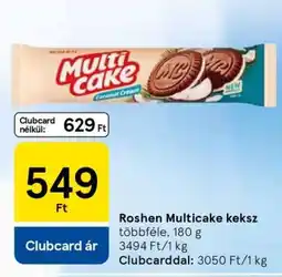 Tesco Roshen Multicake Keksz ajánlat