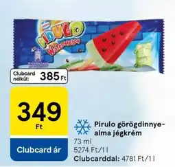 Tesco Pirulo görögdinnye-alma jégkrém ajánlat