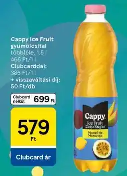 Tesco Cappy Ice Fruit gyümölcslé ajánlat