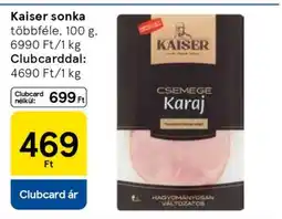 Tesco Kaiser sonka ajánlat