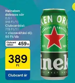 Tesco Heineken Dobozos Sör ajánlat