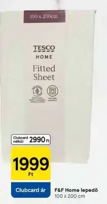 Tesco F&F Home lepedő ajánlat