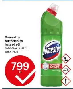 Tesco Domestos fertőtlenítő hatású gél ajánlat