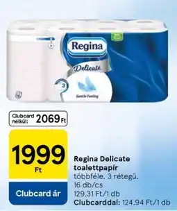 Tesco Regina Delicate toalettpapír ajánlat