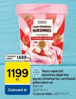 Tesco Tesco eperízű tejszínes jégkrém ajánlat