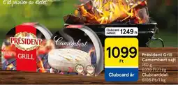 Tesco Président Grill Camembert sajt ajánlat