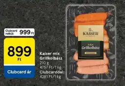 Tesco KAISER MIX GRILLKOLBÁSZ ajánlat