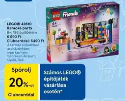 Tesco LEGO 42610 Karaoke party ajánlat